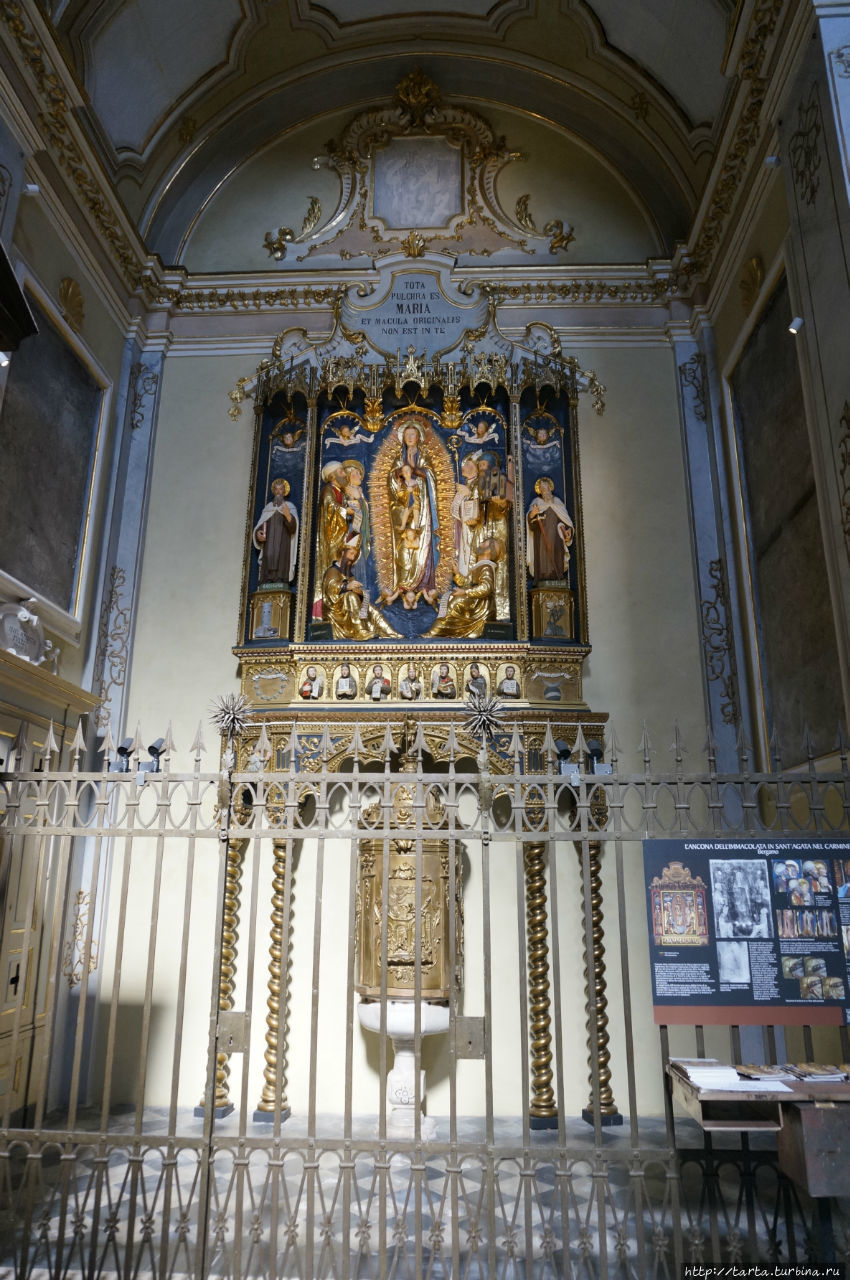 Средневековый Бéргамо: церкви «верхнего» города Бергамо, Италия