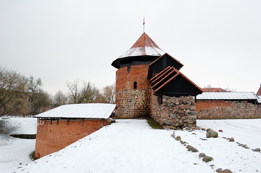 Руины Каунасского замка Каунас, Литва