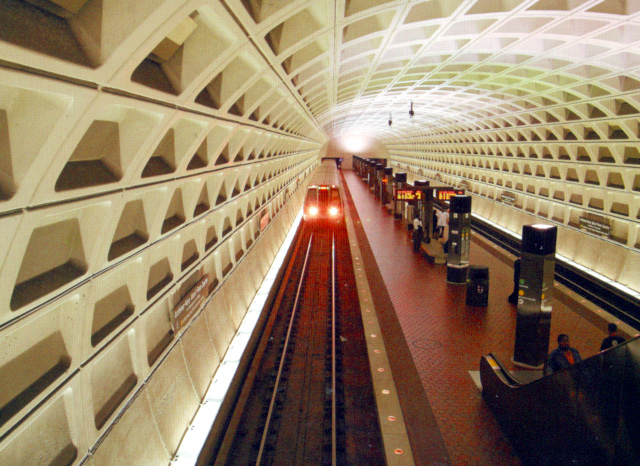 Вашингтонское метро (скан из книги) Вашингтон, CША
