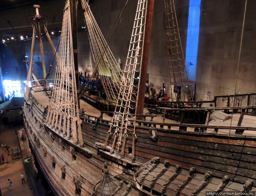 Стокгольм. Музей неудачного флагмана Vasa Стокгольм, Швеция