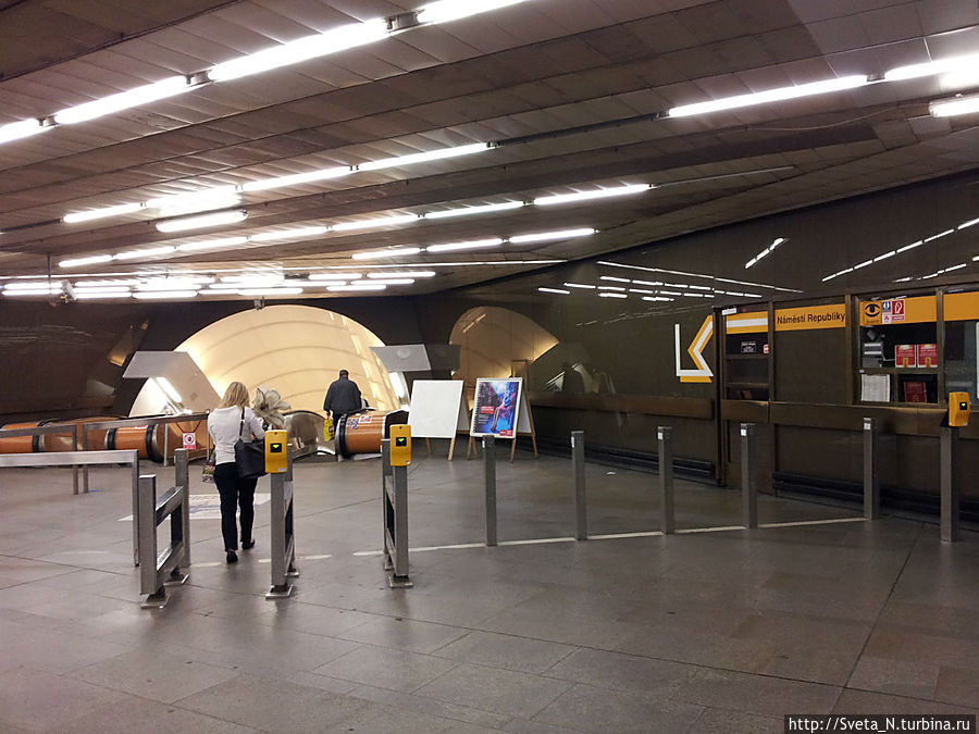 Чешское метро, так похожее и не похожее на московское Прага, Чехия