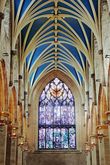 Кафедральный собор Сент-Джайлс (St Giles, Святого Эгидия), Эдинбург. Витраж Бернса. Фото из интернета