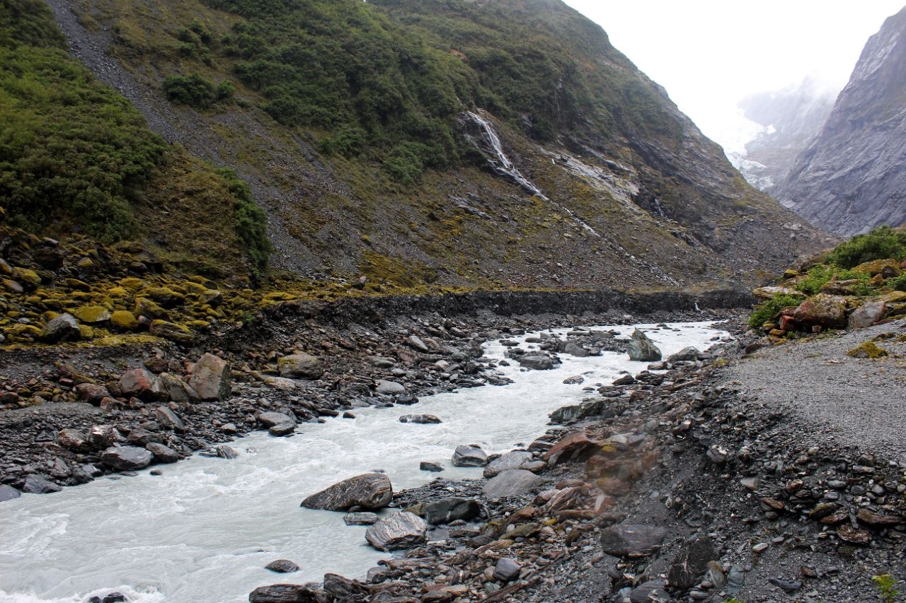 Трек к Леднику Франца Иосифа Вестленд Таи Поутини Национальный парк, Новая Зеландия