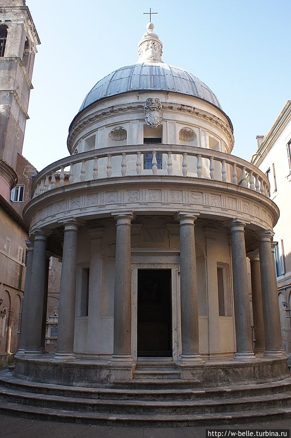 Темпьетто, архитектор Донато Браманте, 1502 год.