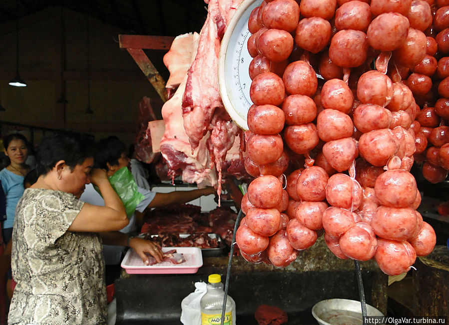 Радужные краски филиппинского «колхозного» рынка Хагна, остров Бохол, Филиппины