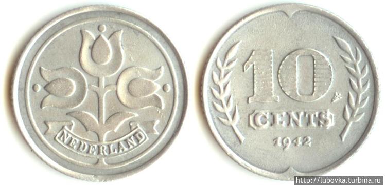 Тюльпаны  на монетах Ниде