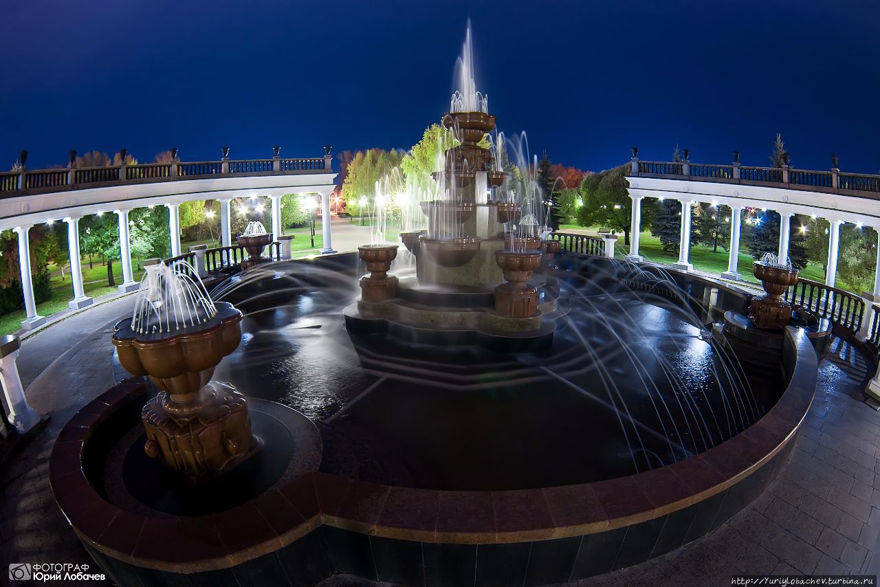 фонтан в парке Гагарина