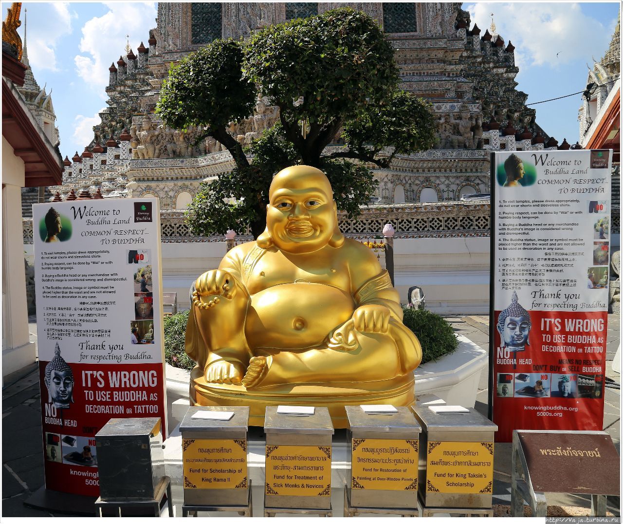 Будды бывают разные,этот например,весёлый Будда Бангкок, Таиланд
