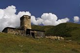 Сванети. Ушгули.  Ламария – церковь девы Марии