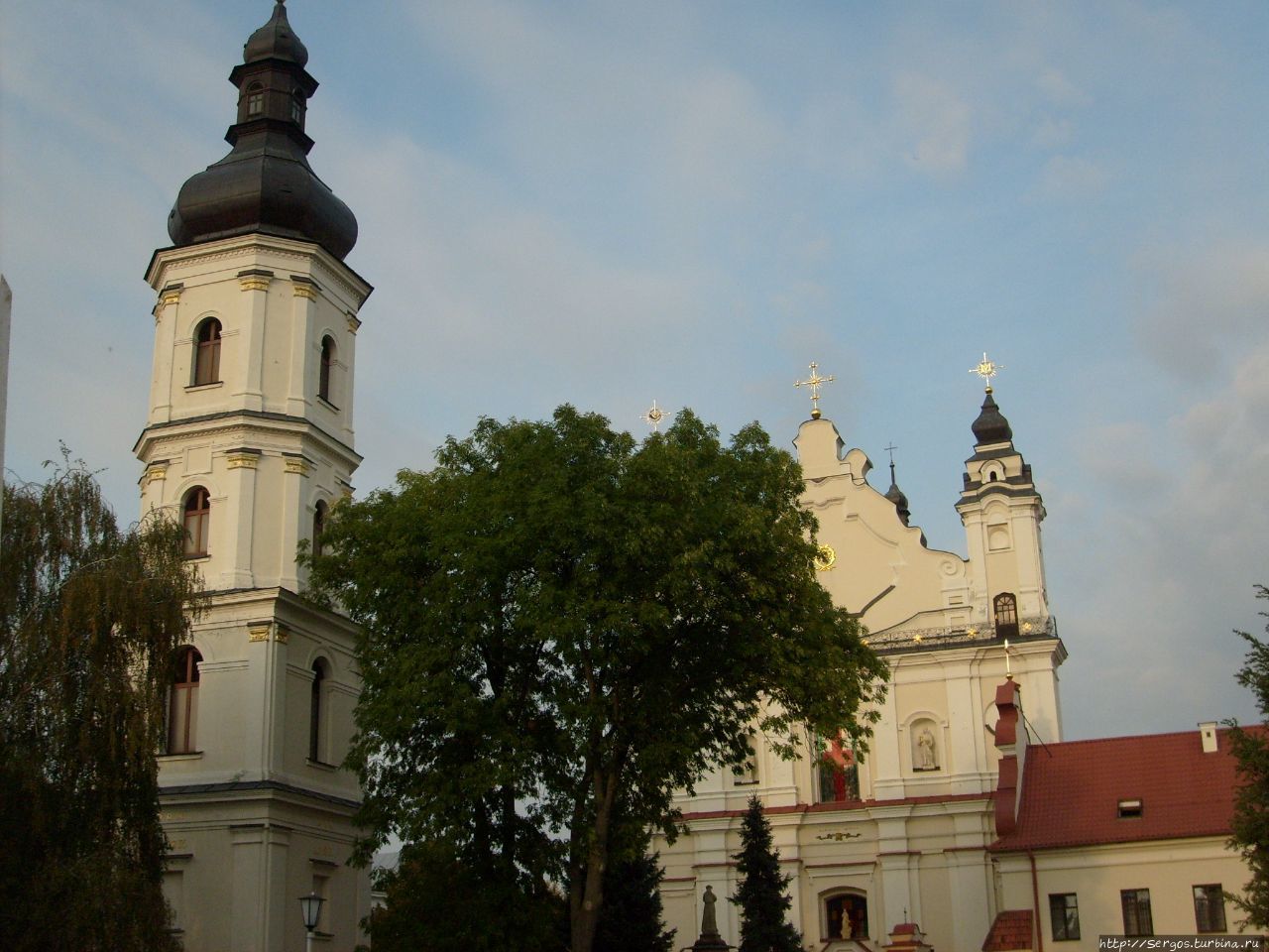 в 1396г. орденом францисканцев, на средства князя Кейстутовича, были заложены костёл и монастырь Беларусь
