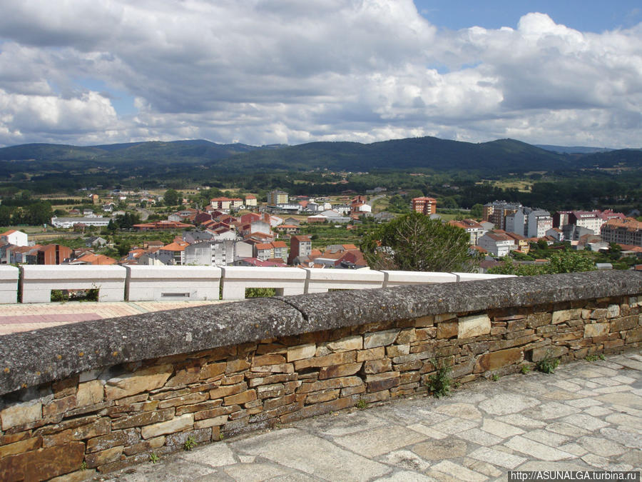 Monforte de Lemos — город с неоклассическим стилем... Галисия, Испания