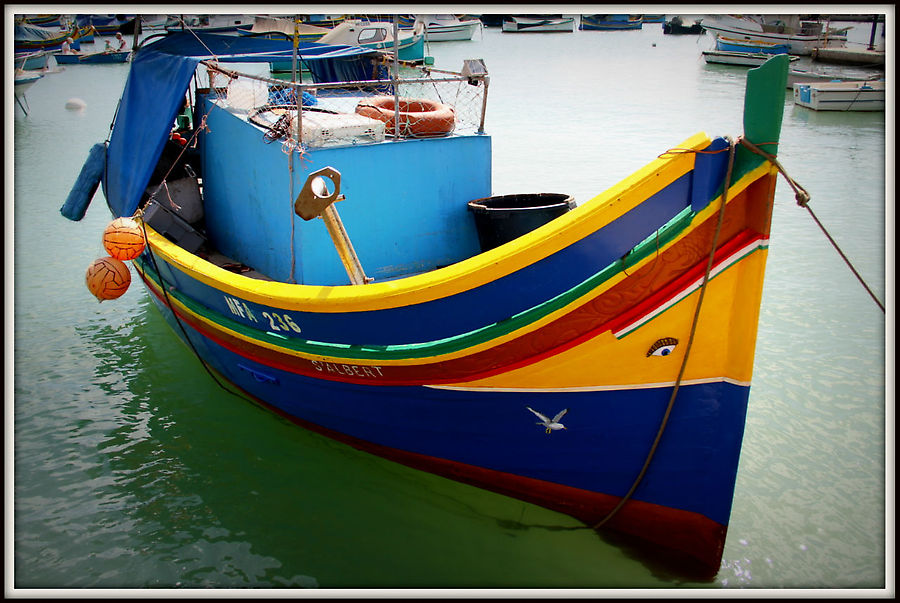 Луццу (мальт. Luzzu) — название традиционных рыбацких лодок на Мальте.
 
На носу лодки «луццу» обычно рисуют глаза, которые предположительно символизируют либо Око Гора, либо глаза Осириса, египетского бога смерти. Глаза призваны оградить рыбаков от опасностей, а сами лодки обычно носят христианские имена.
 
Лодки обычно окрашены в яркие цвета и являются у туристов излюбленным объектом для фотографирования. Марсашлокк, Мальта