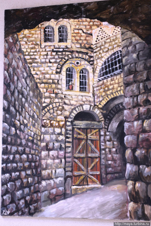 Это картина Шмуэля Мучника Хеврон, Палестина
