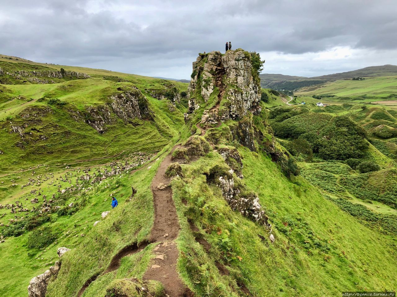 Fairy valley, Skye