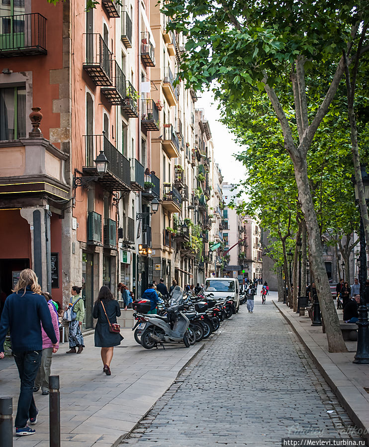 Не спеша по центру Барселоны Барселона, Испания
