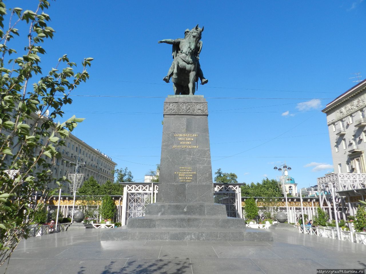 Памятник Юрию Долгорукому Москва, Россия