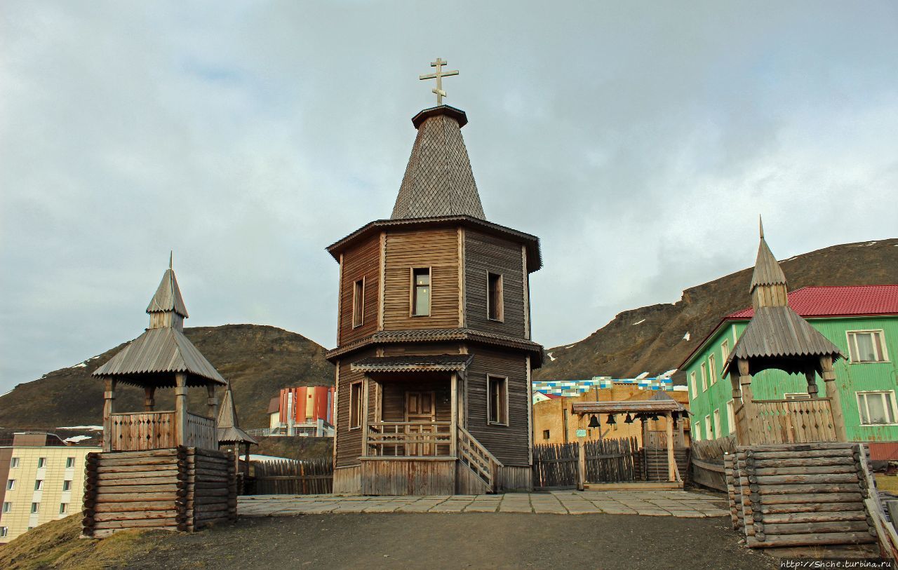 Деревянные церкви Руси...  Часовня в Баренцбурге