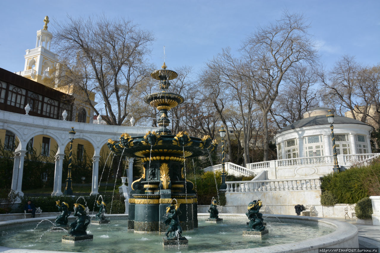 Очарование Губернаторского сада Баку, Азербайджан