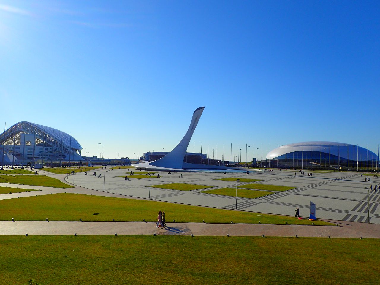 Олимпийские объекты в Сочи, 2017 год. После бала... Адлер, Россия