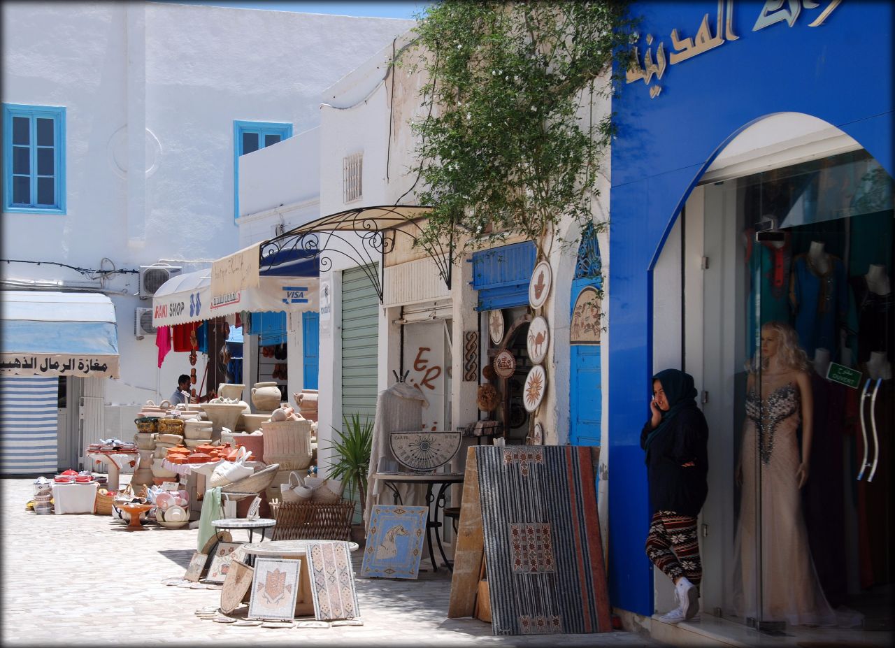 Cтолица острова Джерба Хумт-Сук, остров Джерба, Тунис