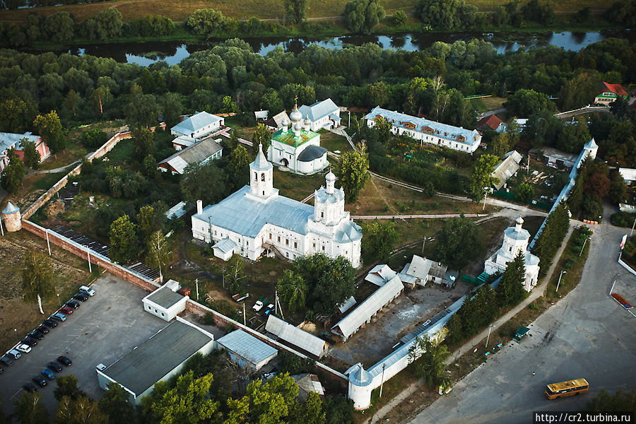 Солотчинский монастырь 1390 года Рязань, Россия