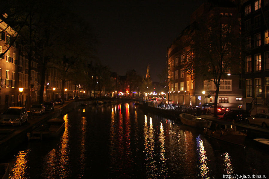 Вечерний Амстердам Амстердам, Нидерланды