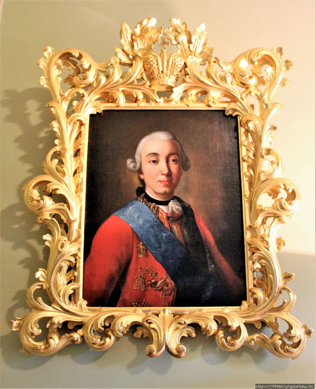 Портрет Петра Фёдоровича, будущего императора Петра III. Ломоносов, Россия
