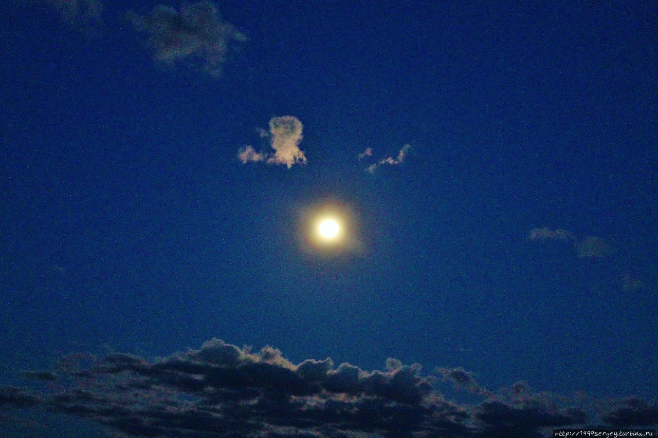 Этой ночью Луна преподнесла нам сюрприз Сосновый Бор, Россия