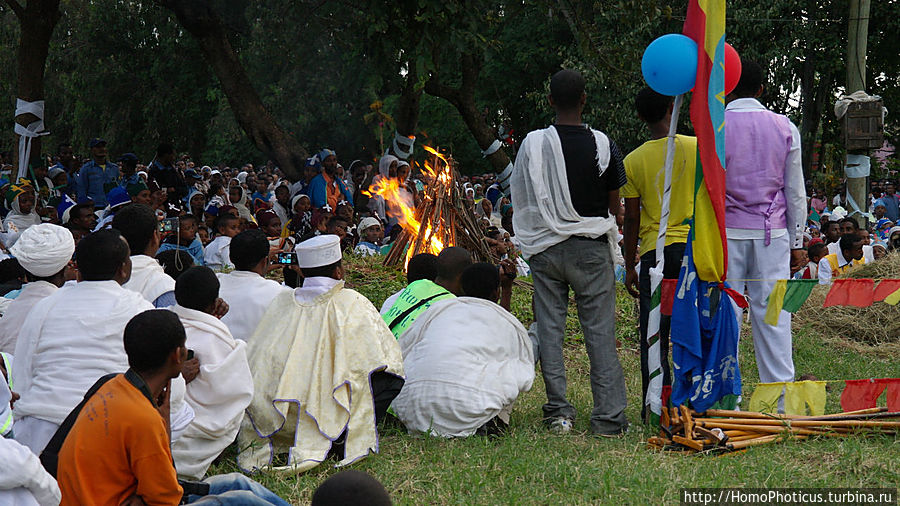 Обретение Креста. День первый Бахр-Дар, Эфиопия