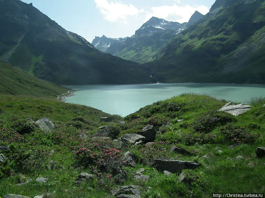 Озеро-резервуар Сильвретта Галтюр, Австрия
