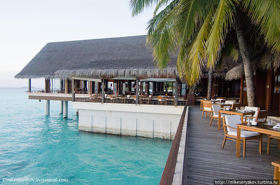 Самый лучший отель на Мальдивах Ритхи Ра, Мальдивские острова