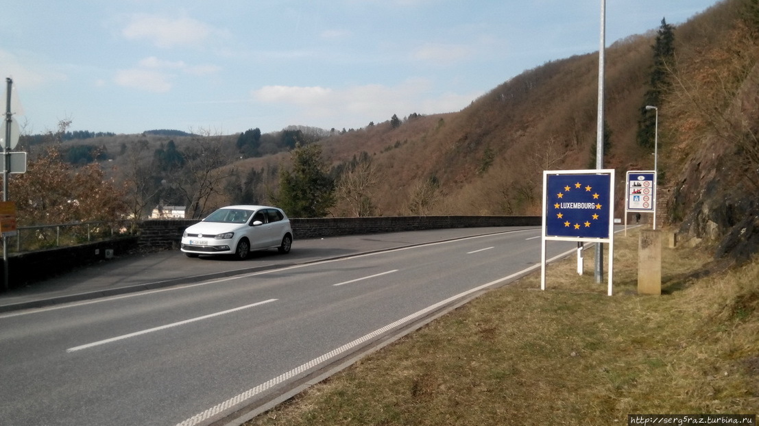 Юго-запад Германии на авто (март 2015)   Люксембург, Лихтенш Германия