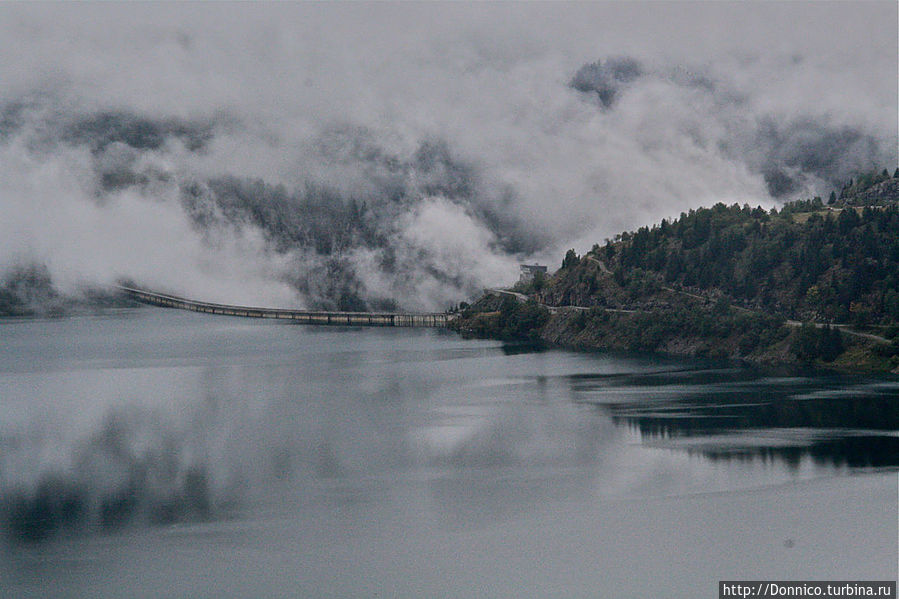 Туманная дамба Розенленд Франция Туманная дамба Розенленд Франция