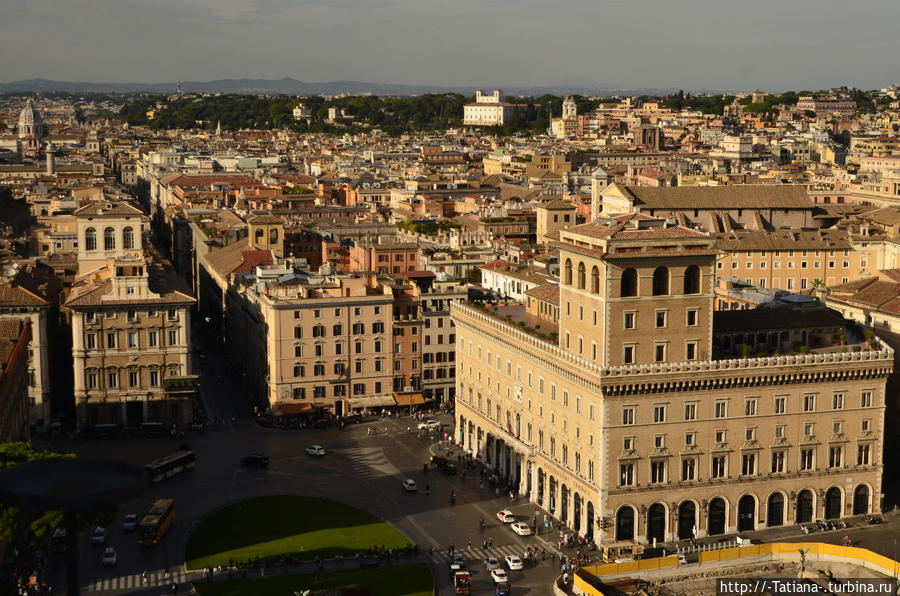 Панорама с Витториано Рим, Италия Панорама с Витториано Рим, Италия