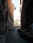 Узкие улочки Рима