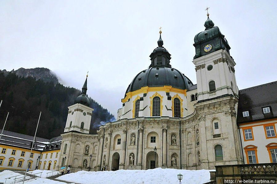 Монастырь Этталь, январь 2013г. Этталь, Германия