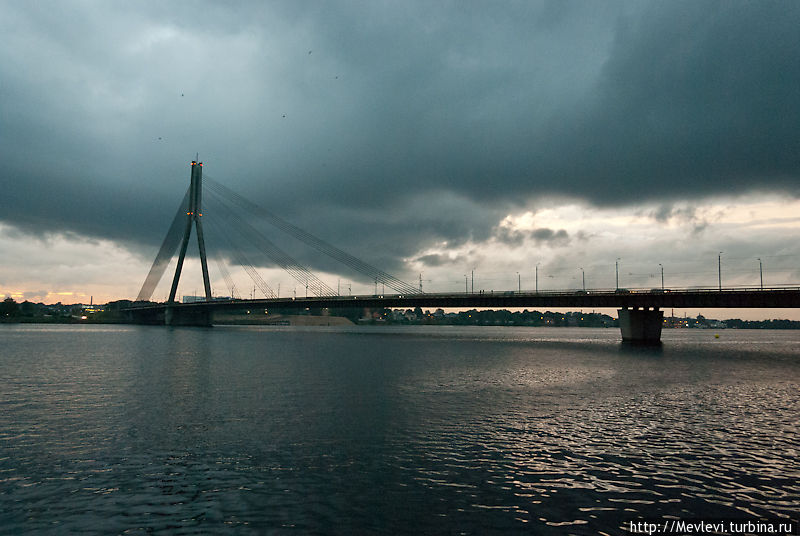 Мосты через Даугаву Рига, Латвия