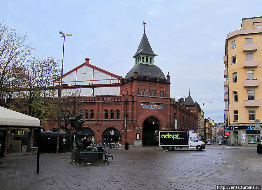 Рынок Saluhall Стокгольм, Швеция