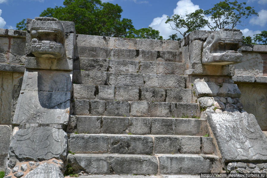 Археологическая зона Чичен-Ицы Чичен-Ица город майя, Мексика