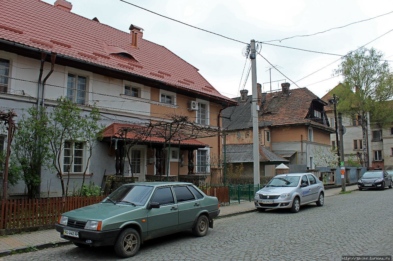 Чешский квартал Хуст, Украина