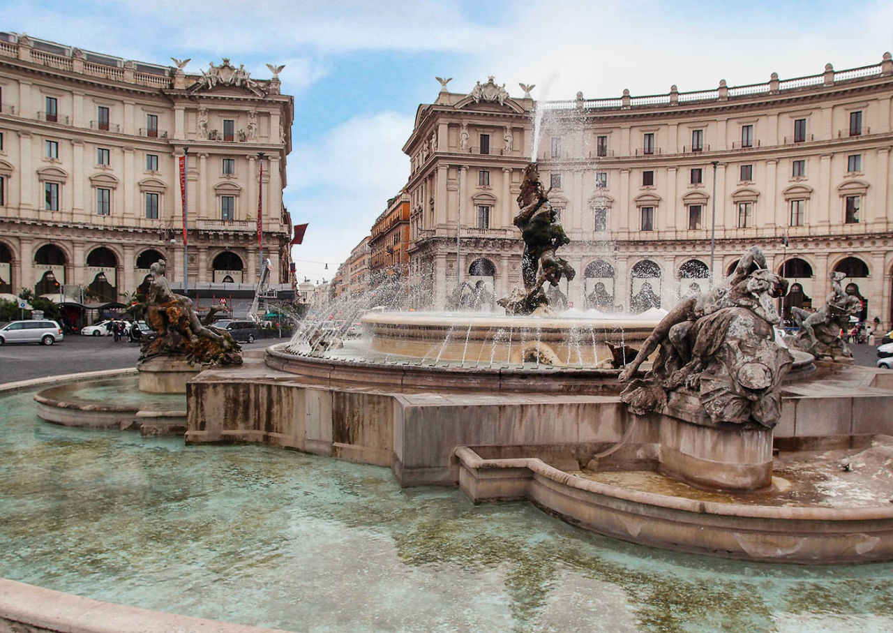 От фонтана до меридиана Рим, Италия