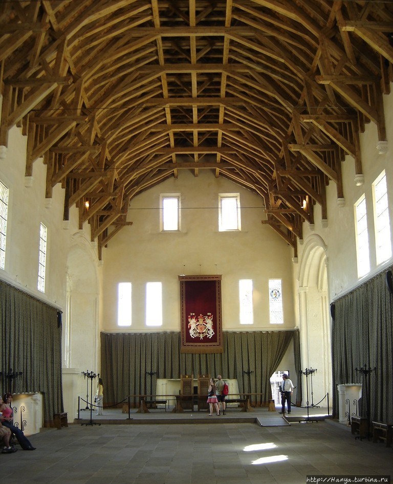 Большой Зал (Great Hall) в замке Стерлинг. Фото из интернета Стерлинг, Великобритания