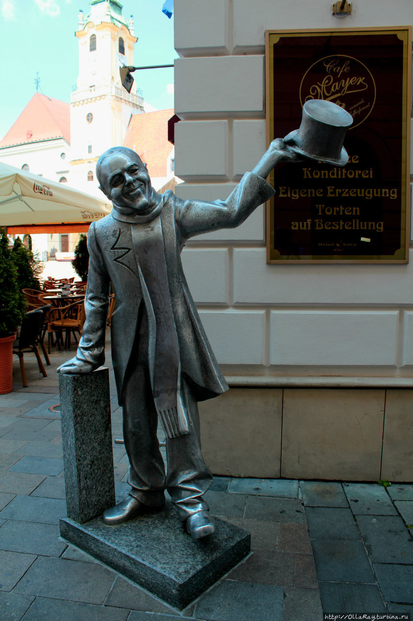 Статуя Schöner Naci Братислава, Словакия