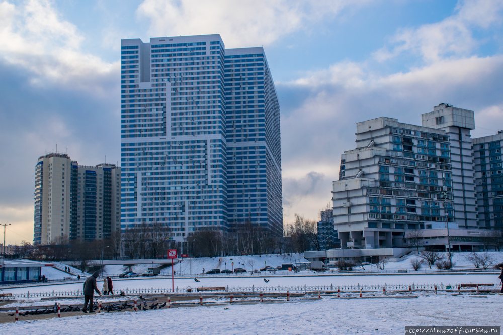 микрорайон Северное Чертаново Москва, Россия