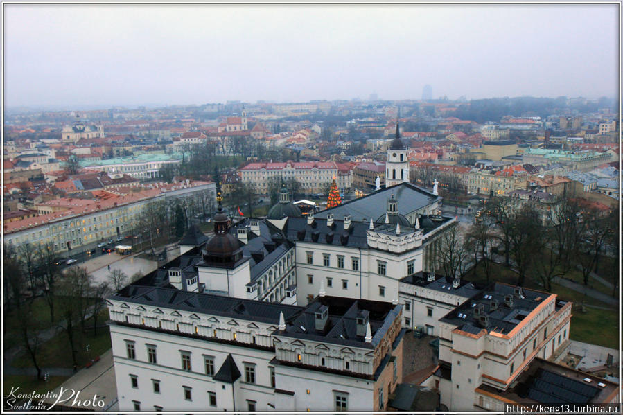 Вильнюс, по следам Нового года Вильнюс, Литва