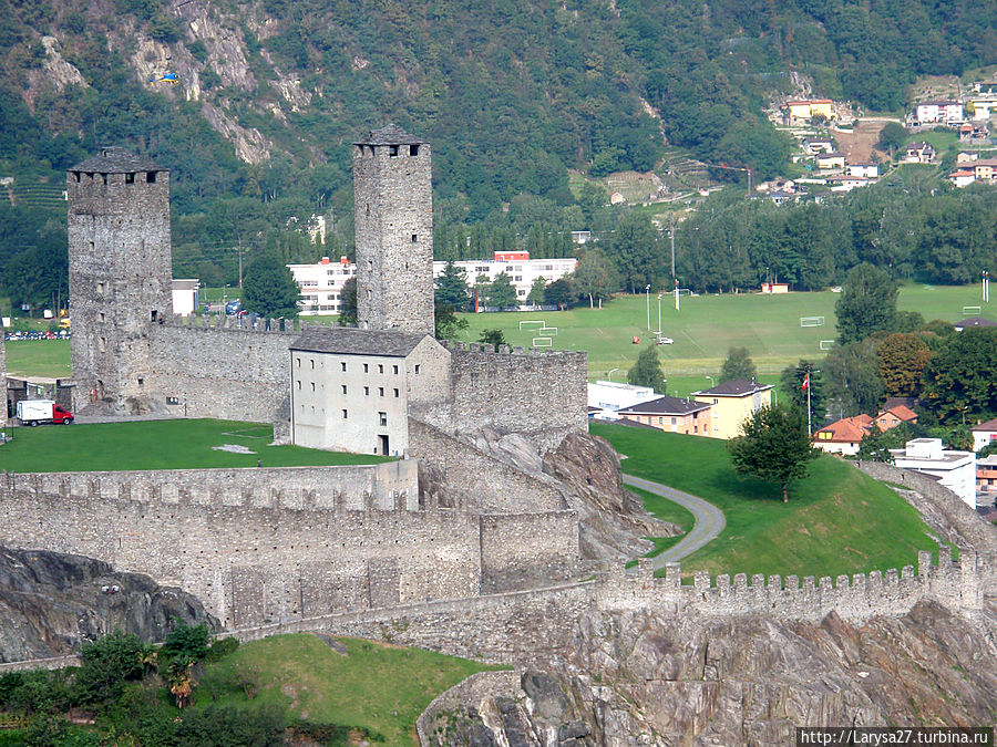 Замок Кастельгранде Беллинцона, Швейцария