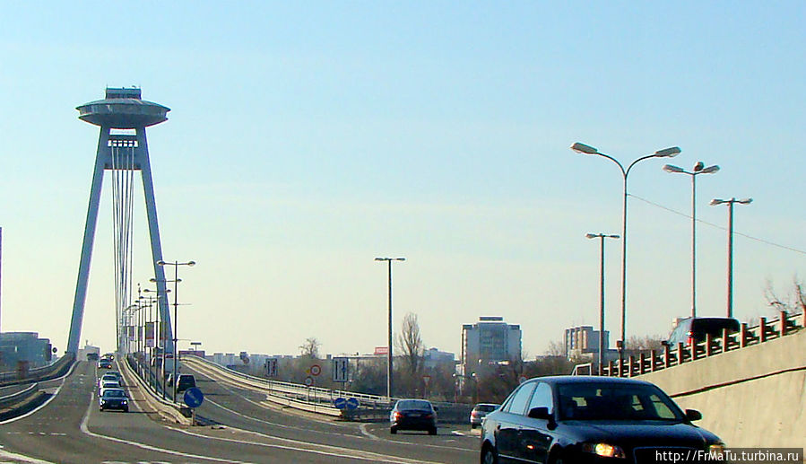 Смотровая площадка НЛО Братислава, Словакия