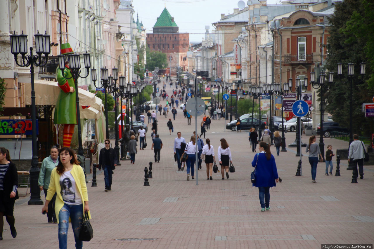 Большая Покровская улица Нижний Новгород, Россия