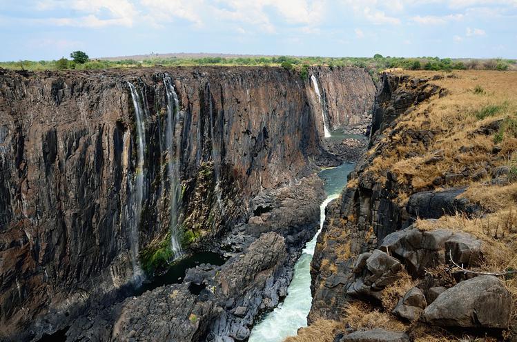 Здесь каньон реки Замбези