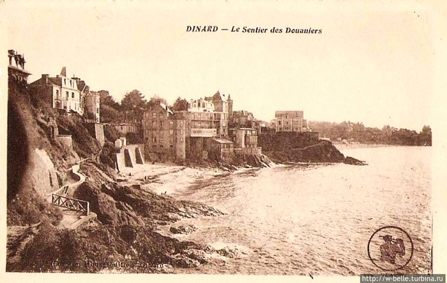 Тропа художников к пляжу St. Enogat. Тропа художников к пляжу St. Enogat.